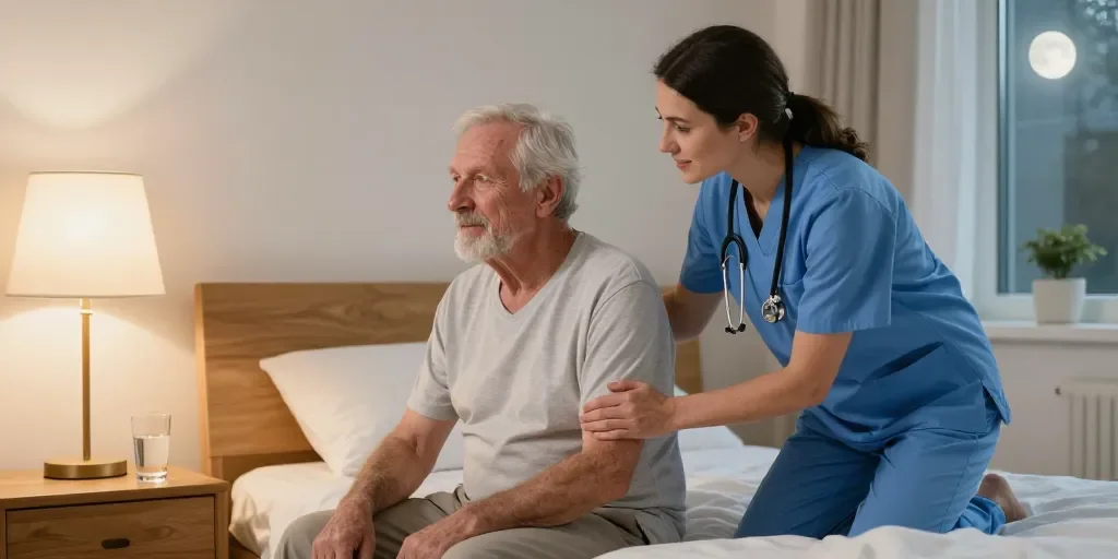 Aide de nuit à domicile : la solution pour sécuriser votre parent ?