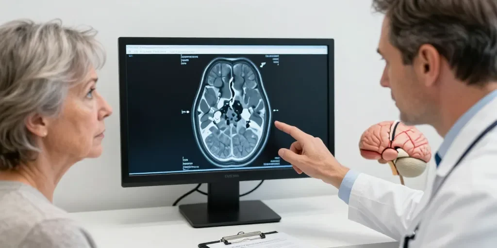 Atrophie hippocampique bilatérale grade 2 de Scheltens : le risque d'Alzheimer ?