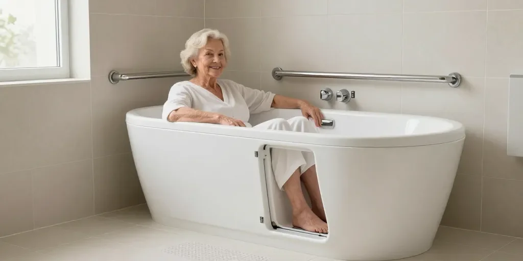 Baignoire avec porte pour personnes âgées : les 5 critères de sécurité