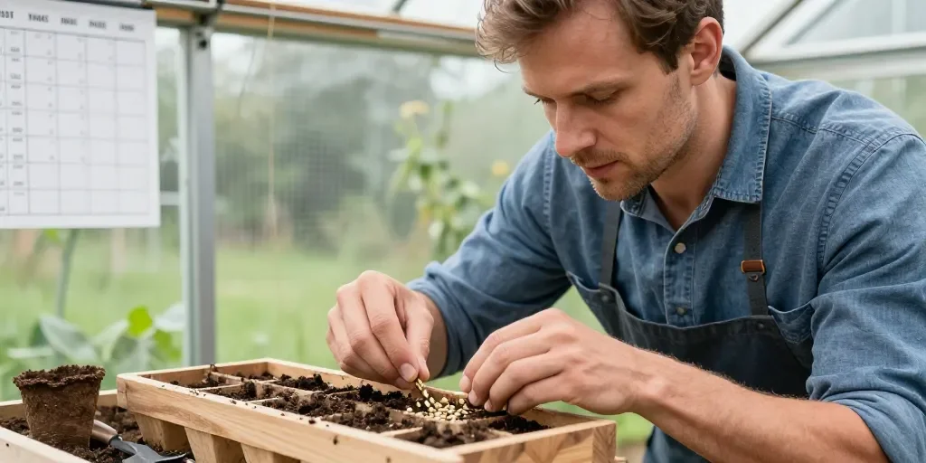 Calendrier semis et plantations : les étapes mensuelles pour réussir son potager