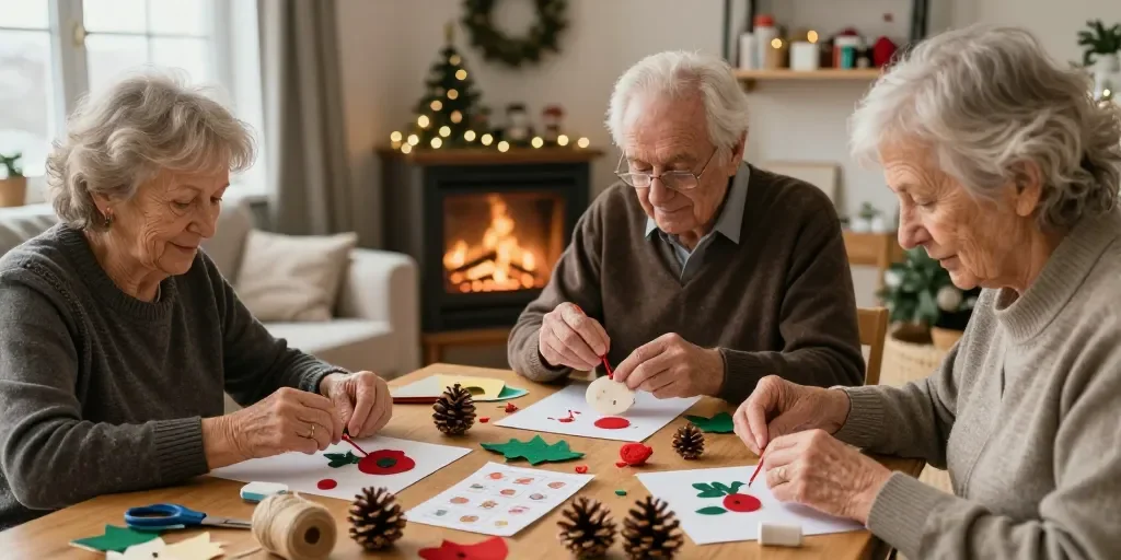 Déco fait maison Noël : les 9 idées faciles pour les seniors