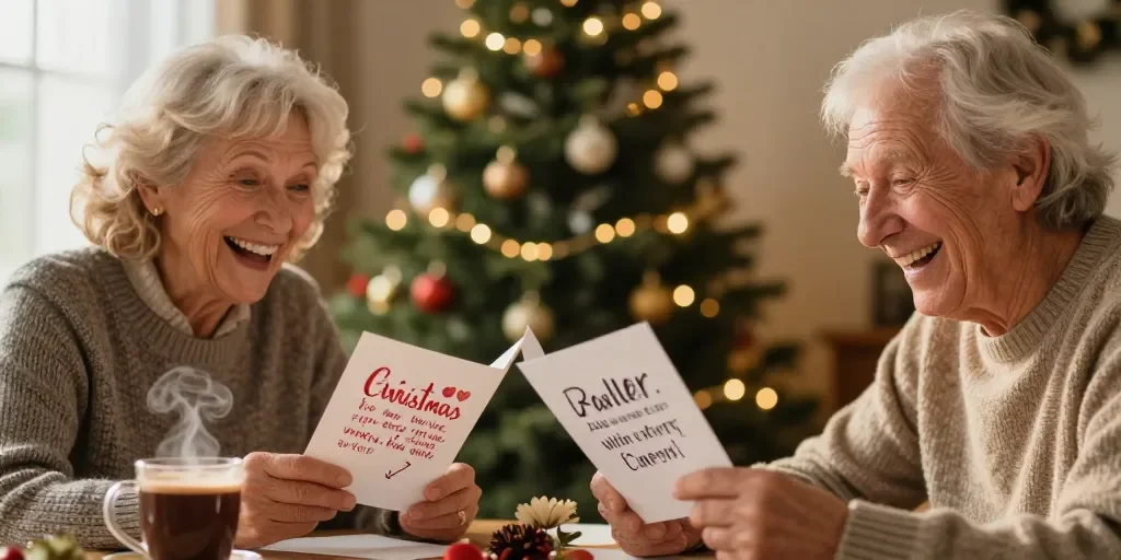 Joyeux Noël humoristique : les 10 messages drôles pour seniors