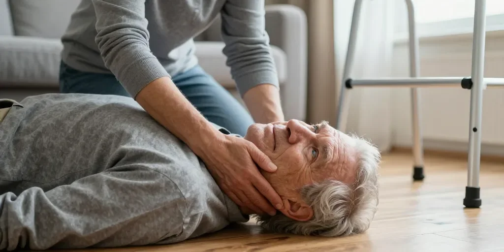 Personne âgée qui ne tient plus sur ses jambes : le geste vital ?