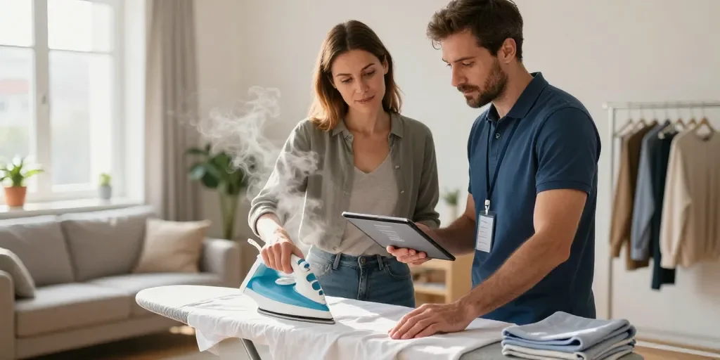 Recherche repassage à mon domicile : le prestataire idéal, comment le choisir ?